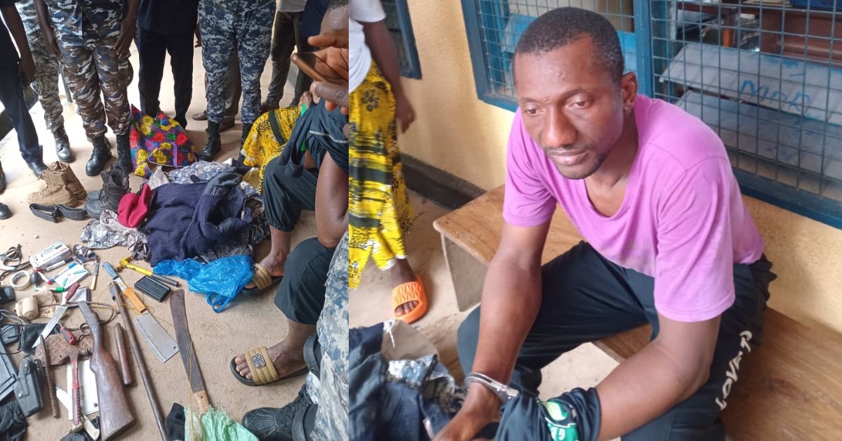 Former Police Officer and Wife Arrested for Unlawful Possession of Arms in Bo