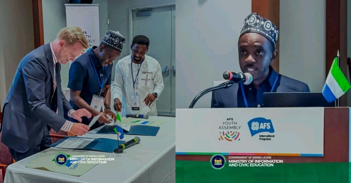 Sierra Leone Signs Civic Education Deal to Support Young People