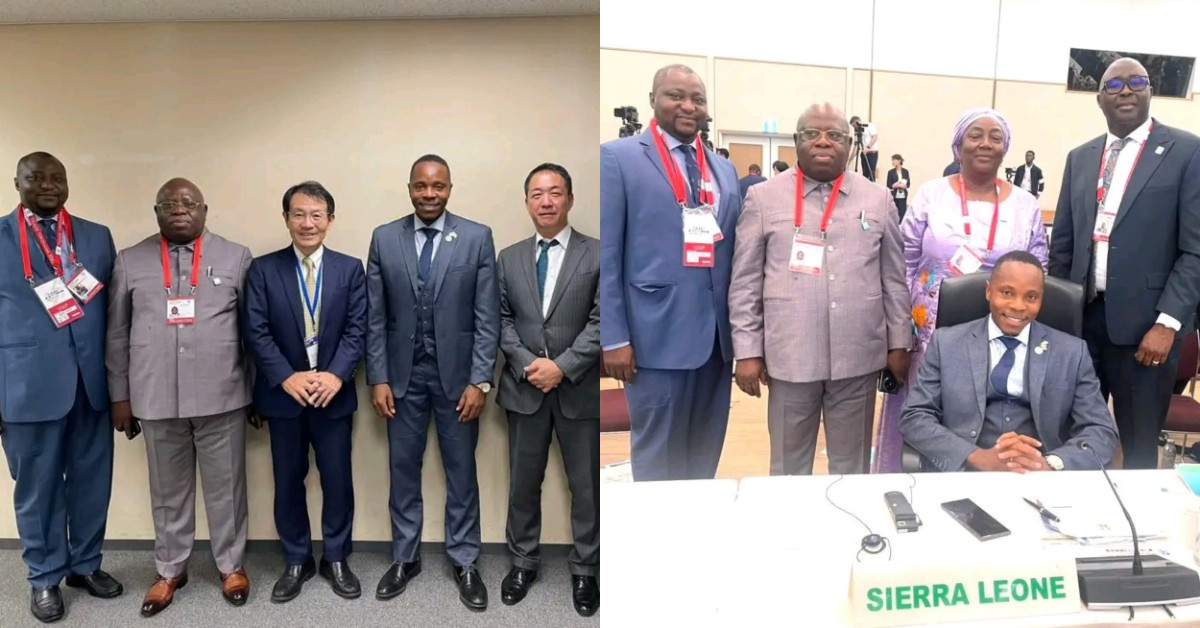 Sierra Leone’s Chief Minister identifies poverty as a root cause of conflict at TICAD9