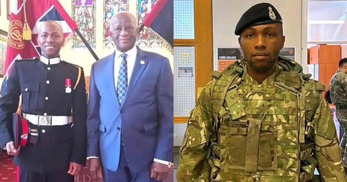 Proud Moment: Sierra Leone’s Officer Cadet Graduates from Royal Military Academy Sandhurst!