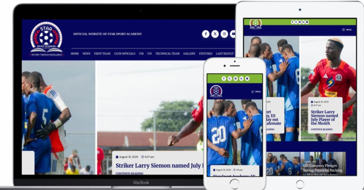 Star Sport Academy Launches Official Website