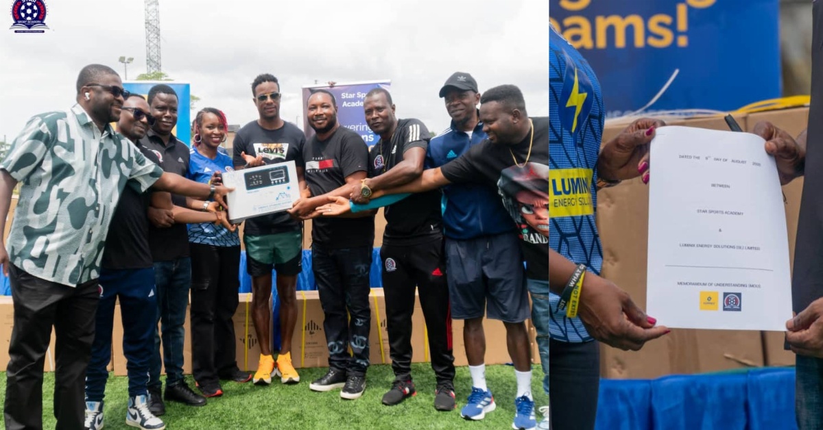 Star Sports Academy Lands Major Sponsorship Deal with Luminix Energy