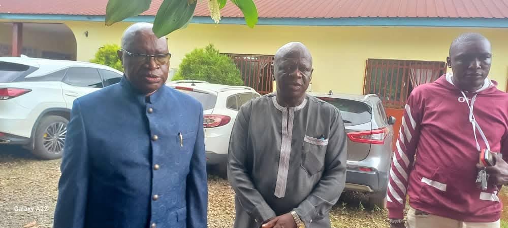 Internal Affairs Minister Morie Lengor Visits TOCU Headquarters, Inspects Seized Drug Exhibits