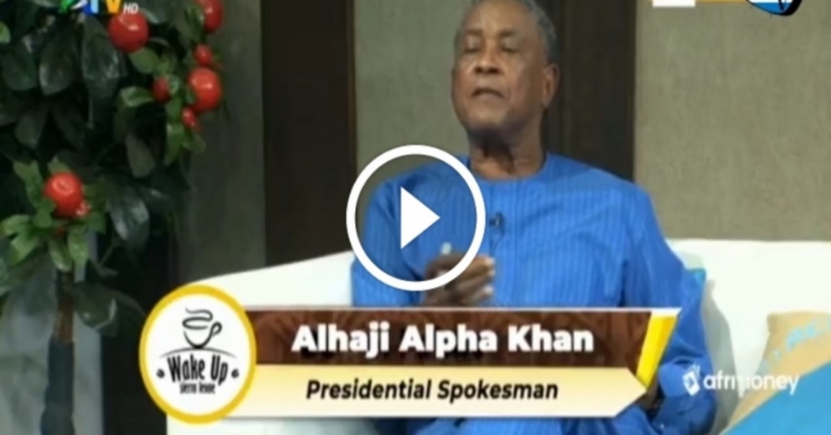 Presidential Spokesperson Alpha Kanu Unable to Clarify Role of Newly Appointed Railways Authority DG