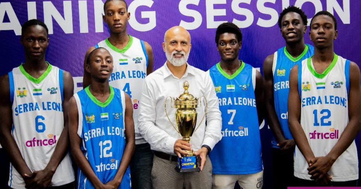 Africell Renews Sponsorship to Power Sierra Leone U16 Basketball at AfroBasket 2025 in Kigali