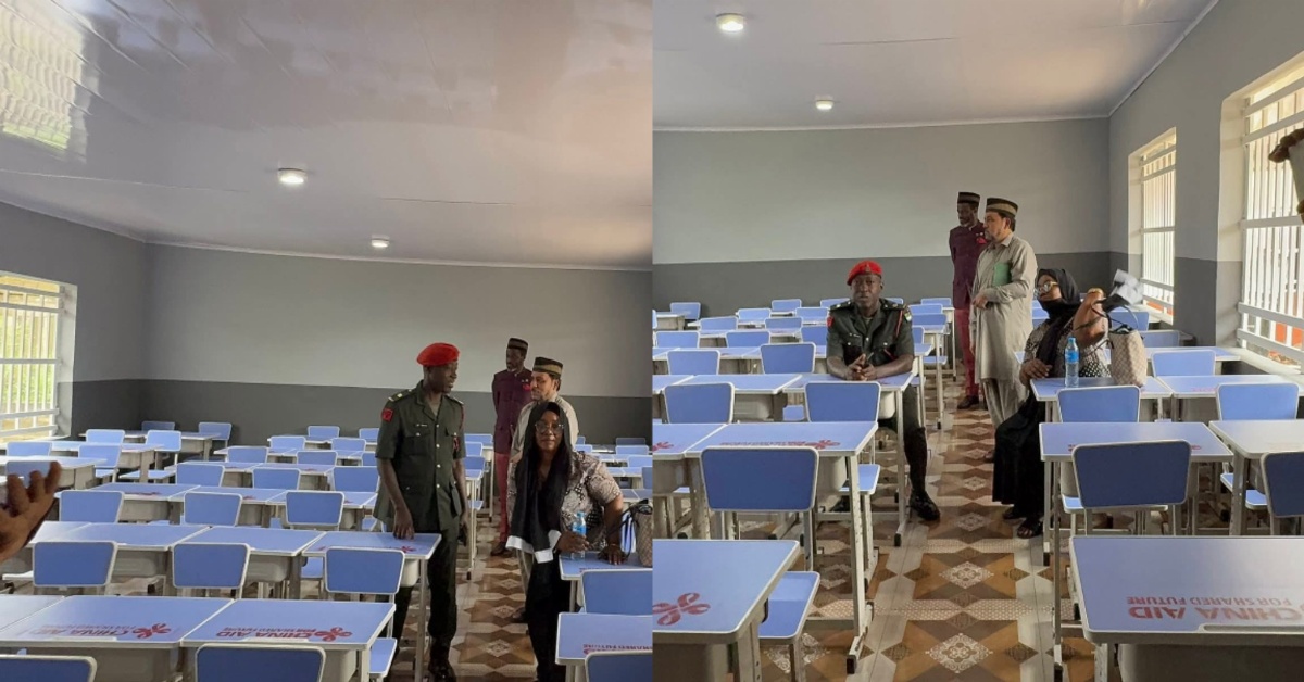 Alumni of Ahmadiyya Muslim Secondary School Renovate and Donate Classrooms and Library