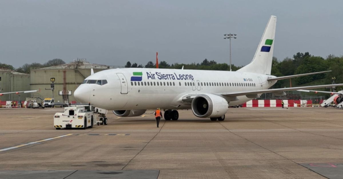 Air Sierra Leone Updates UK Flights Following End of Daylight Saving Time