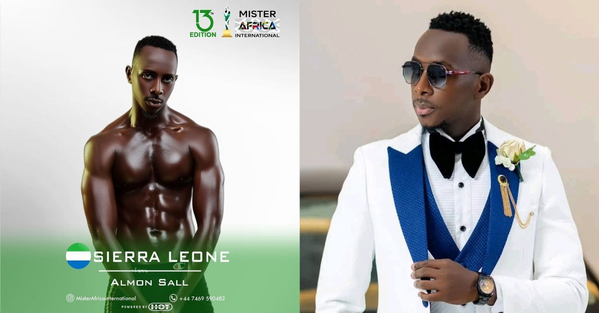 Almon Sall to Compete in Mister Africa International 2025