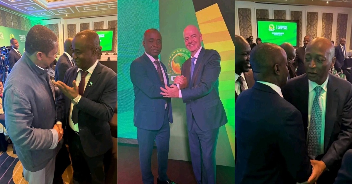 SLFA President Babadi Kamara Meets Global Football Leaders in Uganda