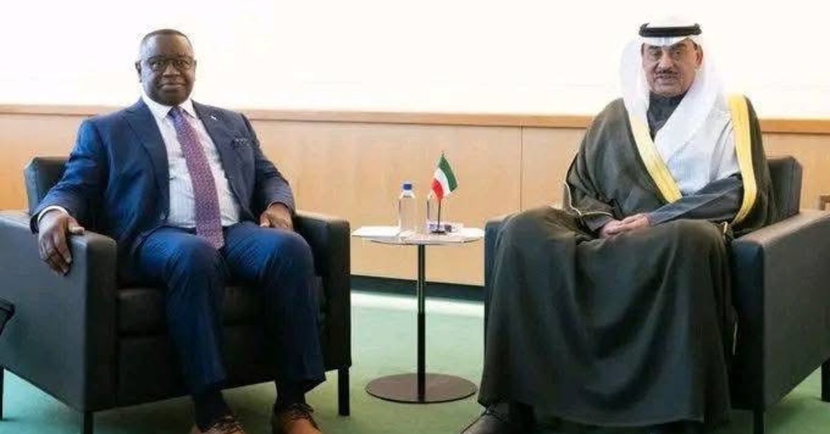 President Bio Meets Kuwaiti Crown Prince at UNGA in New York