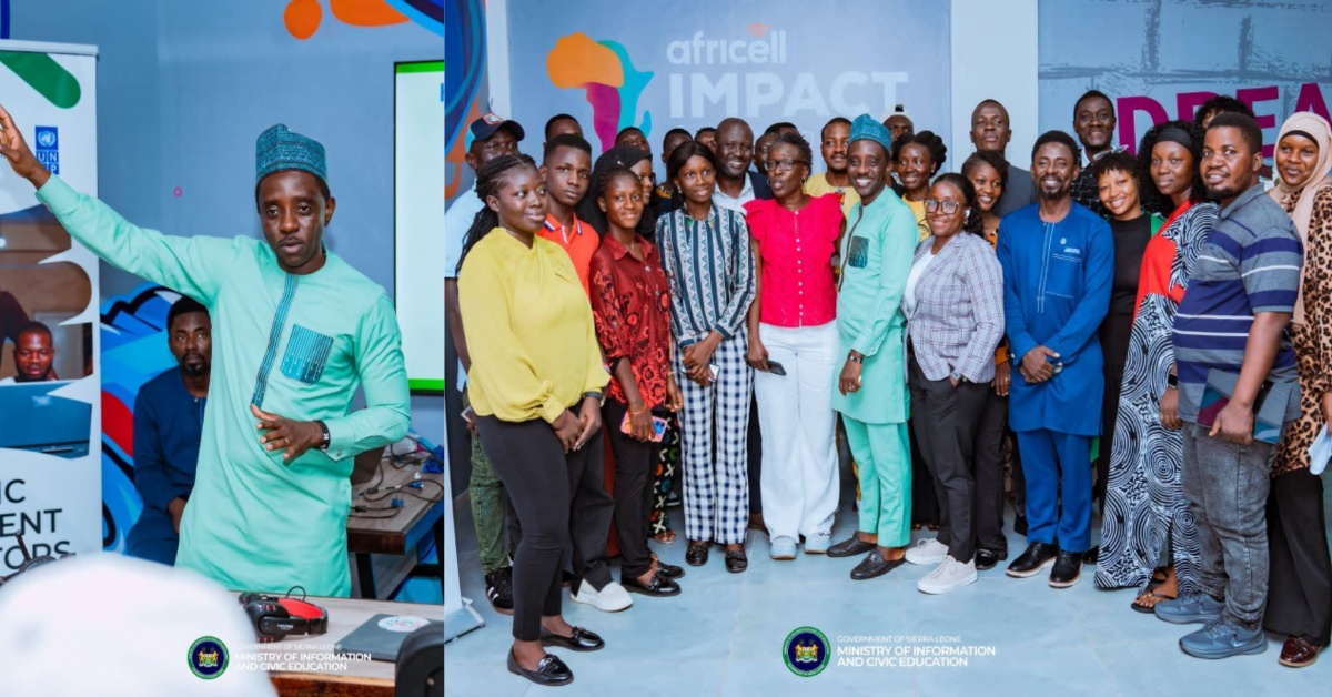 Civic Digital Contact Training Launched in Freetown to Boost Digital Engagement