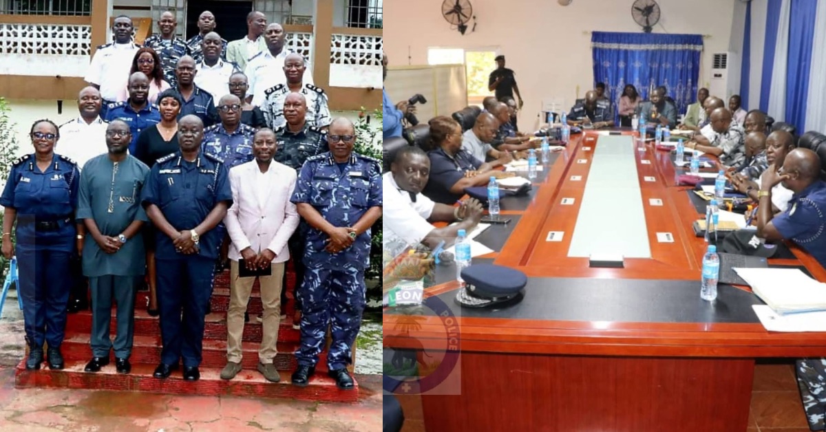 Ombudsman Meets IGP to Strengthen Ties with Sierra Leone Police
