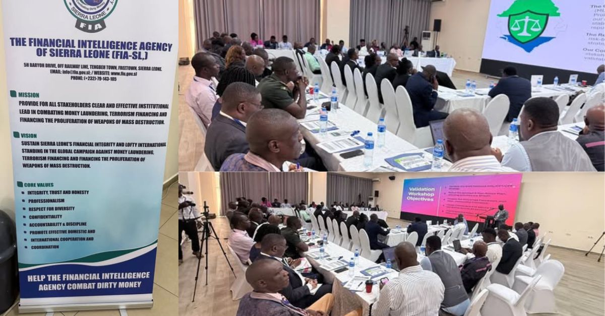 Workshop on Sierra Leone’s New Anti-Money Laundering Strategy Kicks Off in Freetown