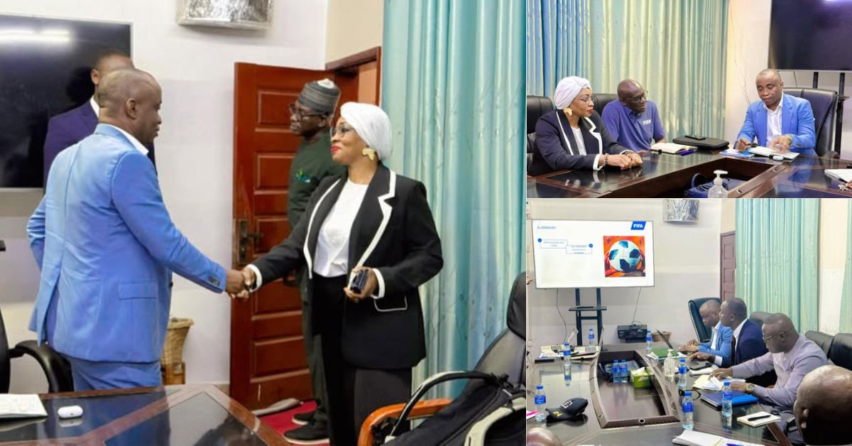 FIFA Africa Office Begins Induction Meeting with New SLFA President and Team