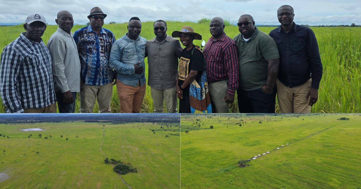 Agriculture Minister Engages Sierra Leonean Farmer Cultivating Rice on Over 500 Hectares of Land
