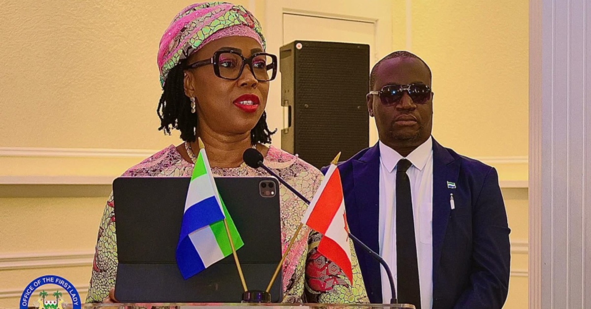 First Lady Fatima Bio Advocates Women’s Economic Empowerment at Sierra Leone–Canada Trade and Investment Show