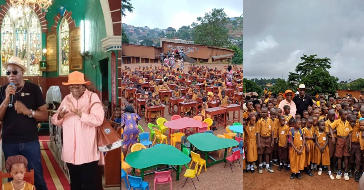 GEED Foundation Donates School Furniture to YMCA Preschool and REC Primary School in Gloucester