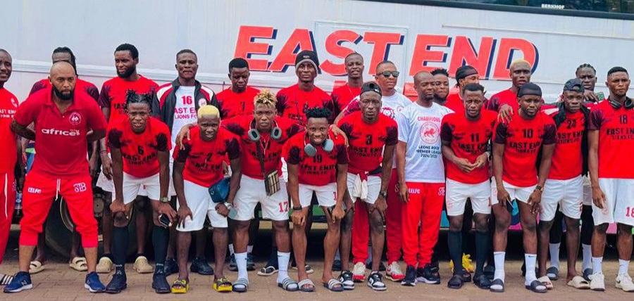 East End Lions Depart Sierra Leone for Champions League Tie in Tunisia