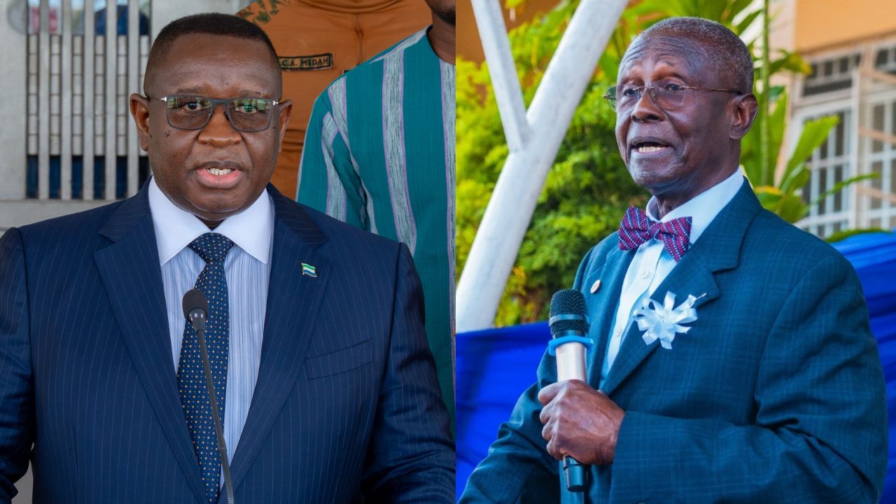 President Bio Mourns Passing of Banking Pioneer Dr. James Sanpha Koroma