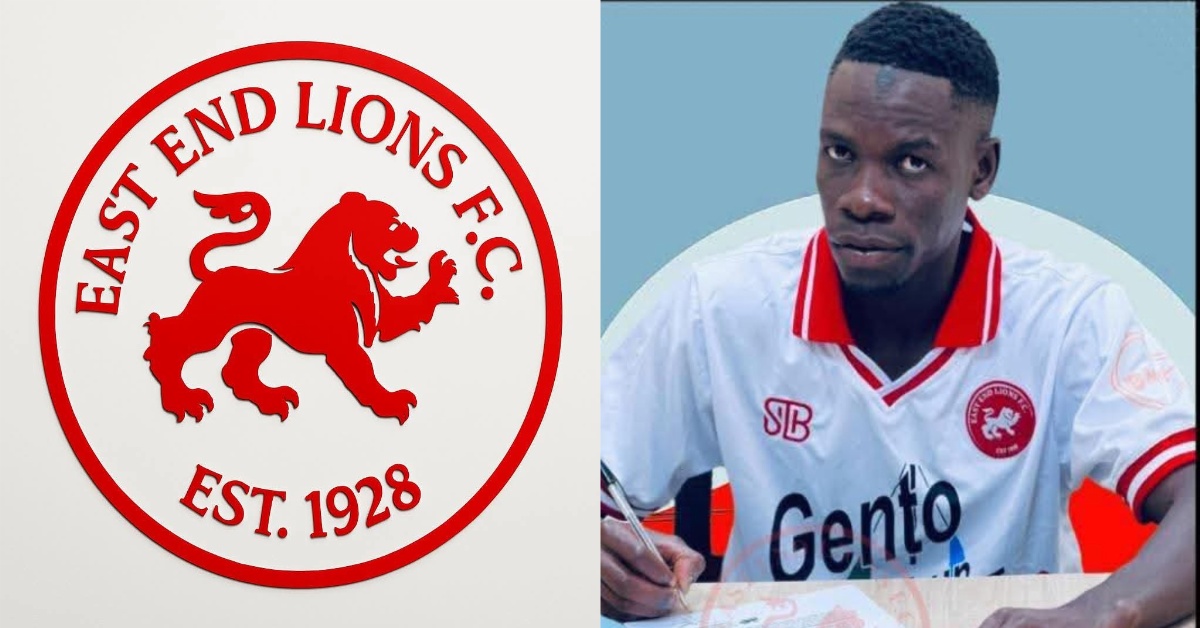 East End Lions Sign Guinean Midfielder Alhassane Doumbouya