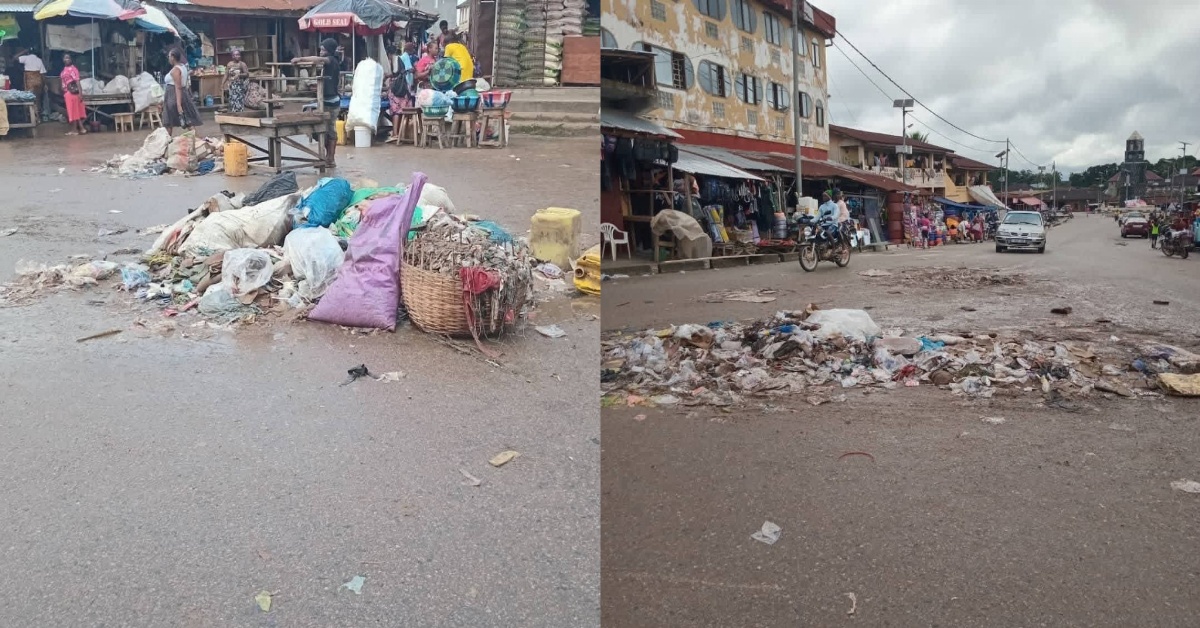 Magburaka Residents Slam Tonkolili District Council Over Uncollected Garbage