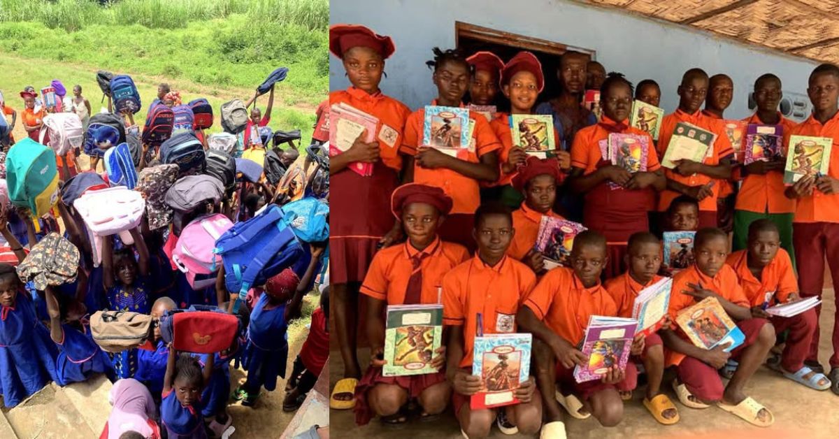 Freetown Mayor Yvonne Aki-Sawyerr Donates Educational Materials to Empower 250 Pupils in Bombali District
