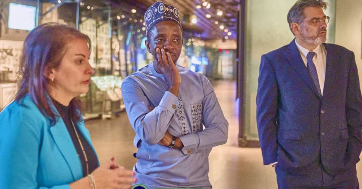 Minister Bah Explores Civic Education Partnership During Visit to U.S. Holocaust Memorial Museum