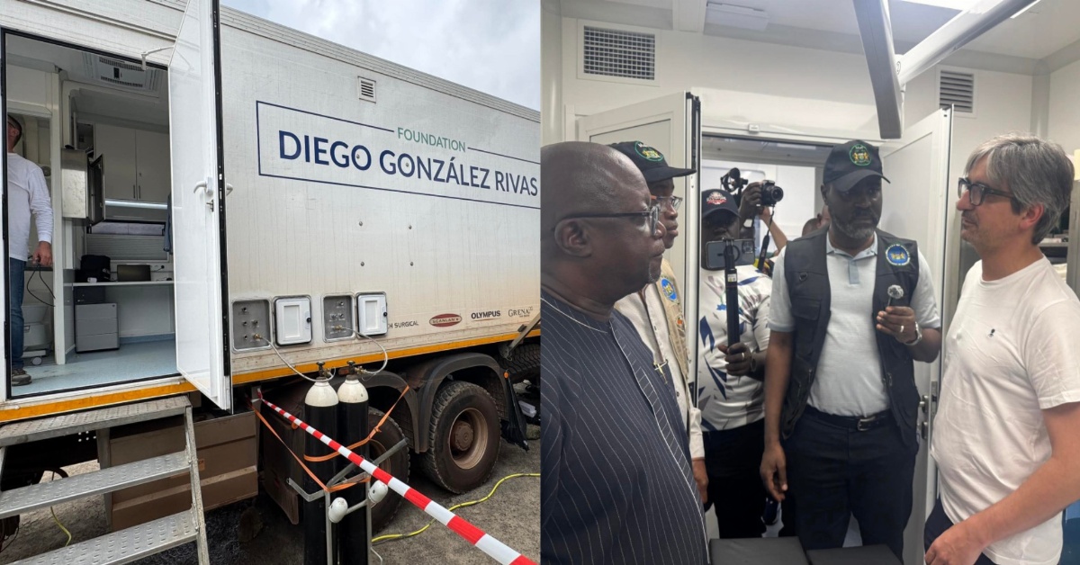 Ministry of Health Launches Diego Gonzalez Rivas Foundation’s Mobile Surgery Truck in Kono