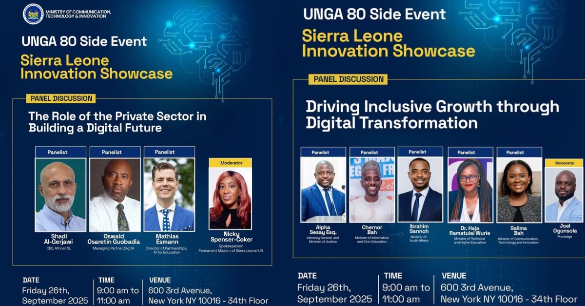 Ministry of Communication, Technology, and Innovation to Hold High-Profile Innovation Showcase at UNGA80