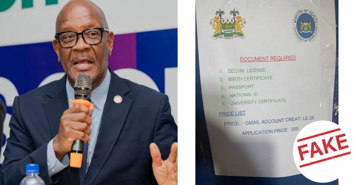 Ministry of Health Warns Public Against Fake Payments in Ongoing Recruitment of 3,000 Health Workers