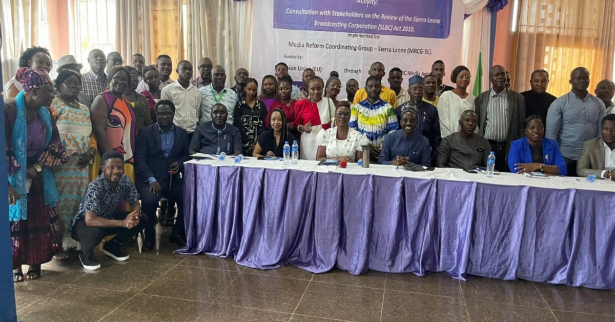 MRCG Concludes Nationwide Consultations on Review of SLBC Act 2010