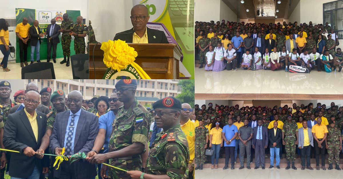 NP (SL) Limited Hands Over State-of-the-Art Squash Facility to Sierra Leone Armed Forces