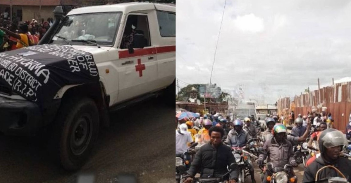 Okadar Rider Involved in Bo Tipper Accident Buried Amidst Tears
