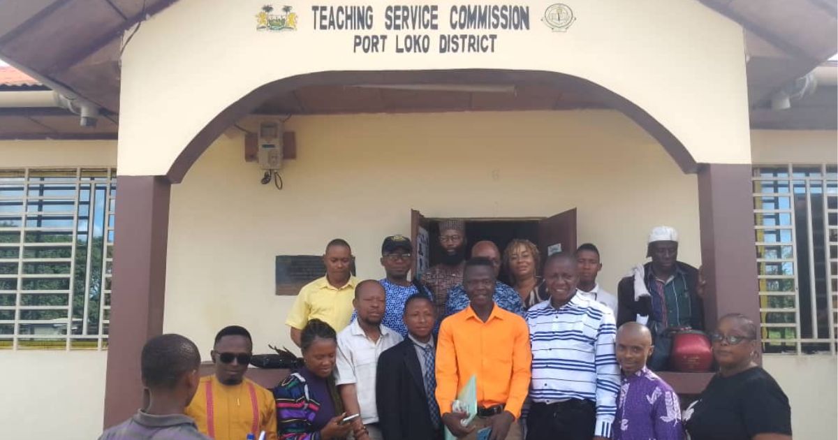 Presidential Best Teacher Award: Port Loko Shortlists Candidate for National Competition