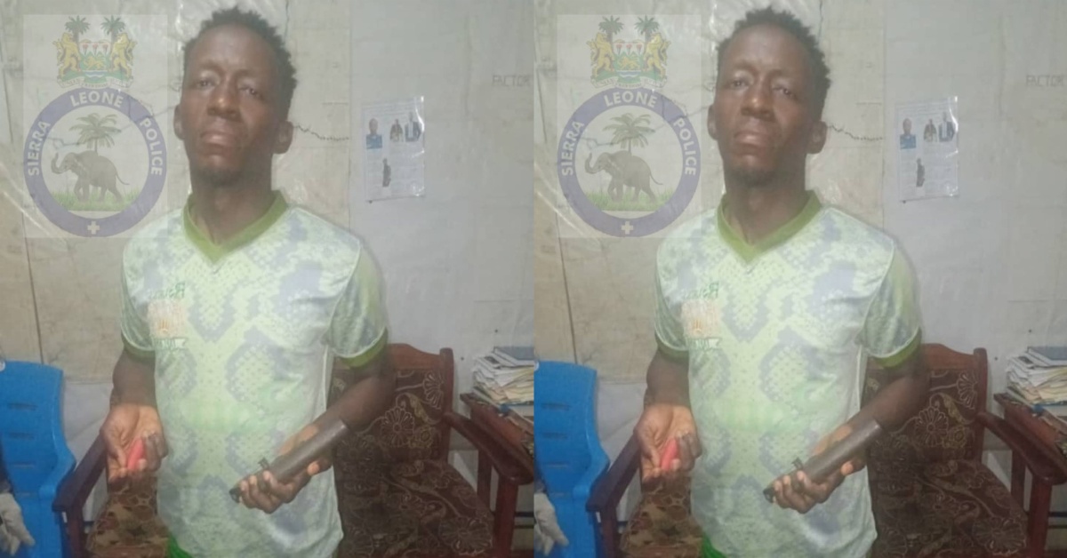 Police Arrest Notorious Armed Robbery Suspect in Bo Midnight Operation