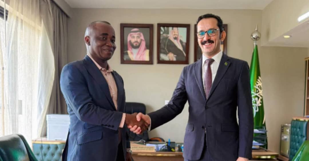 SLFA President Explores Football Development Partnership with Saudi Embassy in Freetown