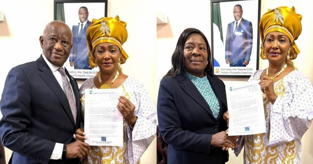 Dr. Imambay Recognises Sierra Leone High Commissioners in UK