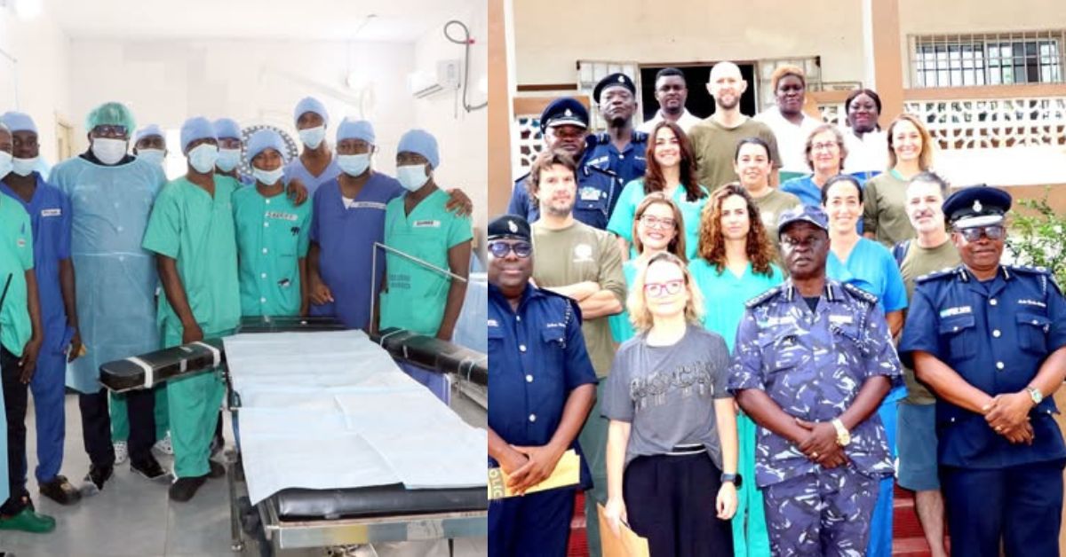 Police Chief Welcomes Spanish Surgeons Ahead of Free Surgical Campaign