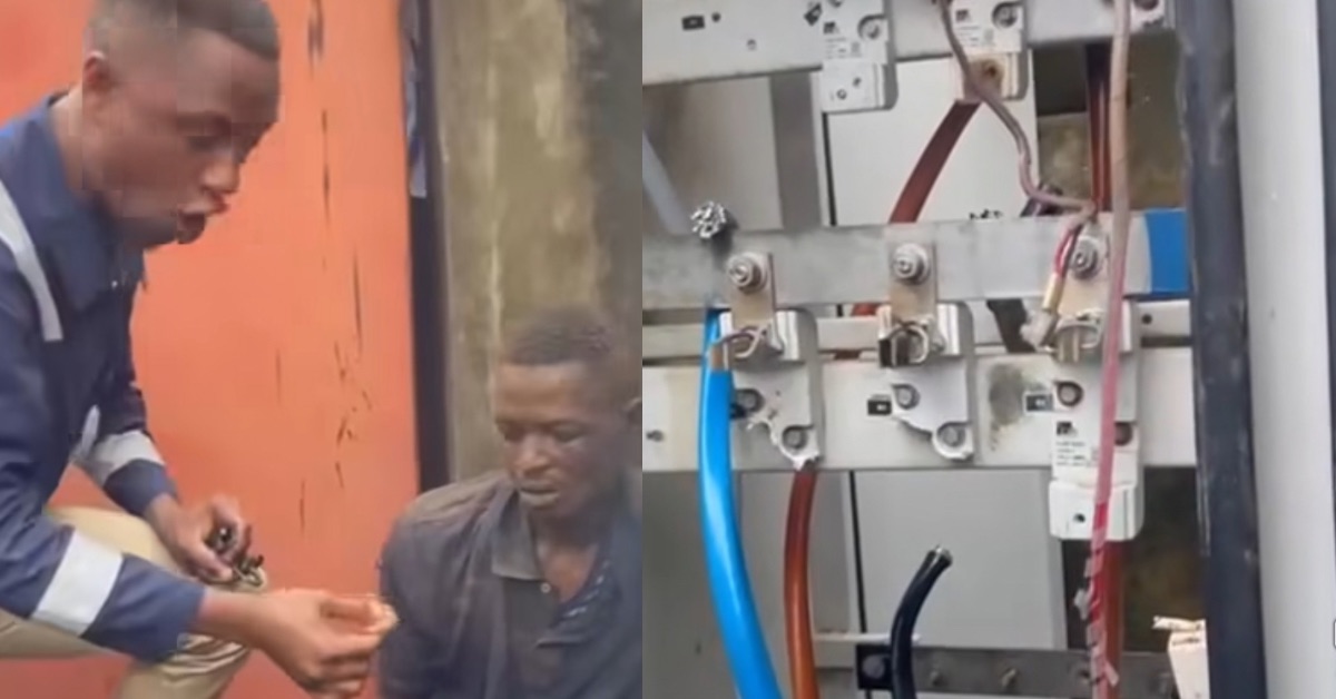 Man Caught Stealing Electricity Cables From Transformer in Freetown