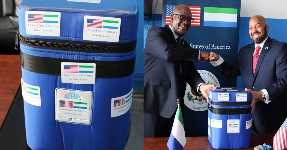 U.S. Embassy Donates 67,200 Mpox Vaccine Doses to Sierra Leone