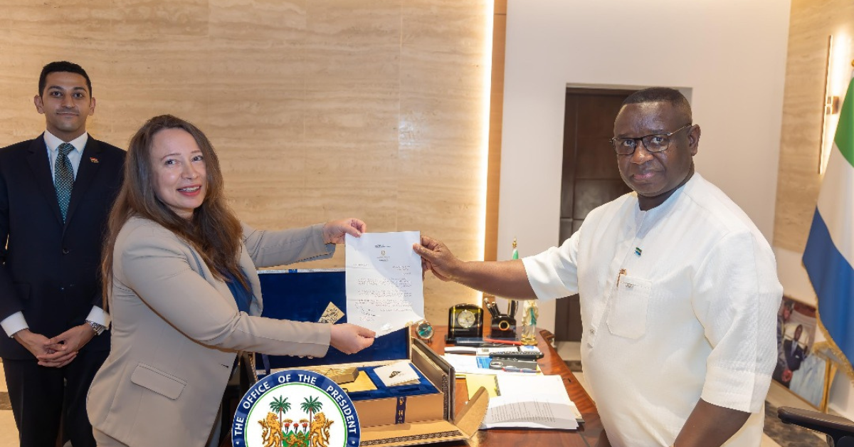 Egyptian Ambassador to Sierra Leone Meets President Julius Maada Bio, Reinforces Commitment to Strengthening Bilateral Ties