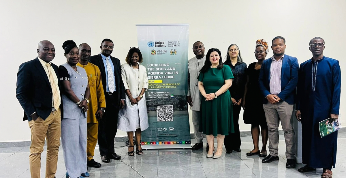 Sierra Leone Advances SDG Localization: Minister Barlay Encourages Action at Workshop Closure
