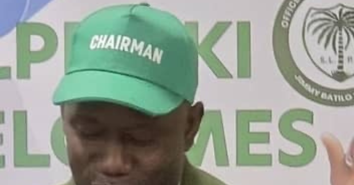 SLPP Chairman Warns Against Divisive Ambitions, Calls for Unity Behind President Bio