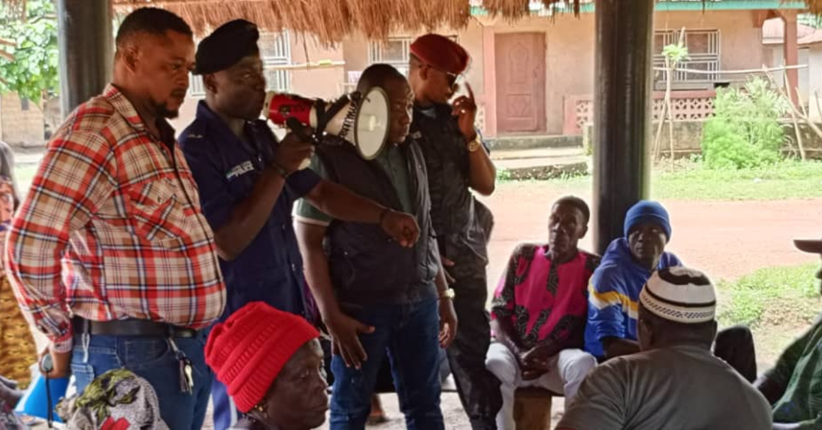 Mile 91 Police Divisions Promotes Active Community Involvement to Curb Crime