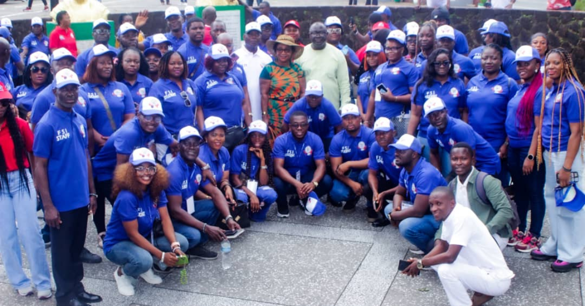 Liberian Foreign Affairs Students Tour Sierra Leone Parliament in Diplomatic Exchange