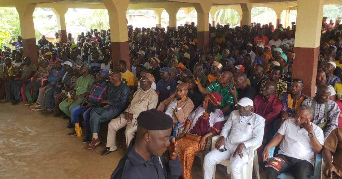 Tunkia Chiefdom Embraces Peace Ahead of Paramount Chieftaincy Election