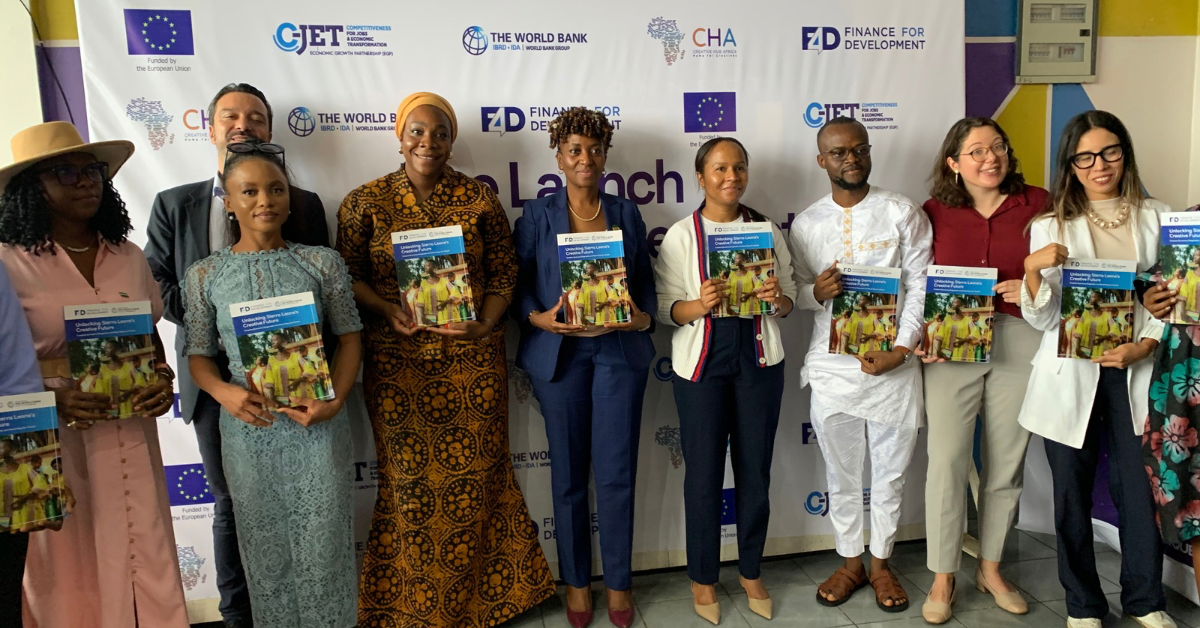 Sierra Leone Launches Creative Economy Diagnostic Report: A New Era for Growth and Collaboration