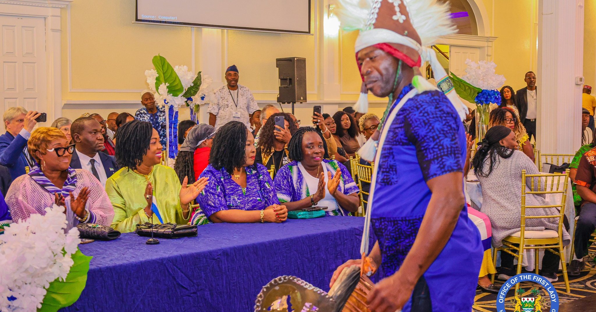 First Lady Fatima Bio Attends Sierra Leone-Canada Trade and Cultural Show 2025 Dinner