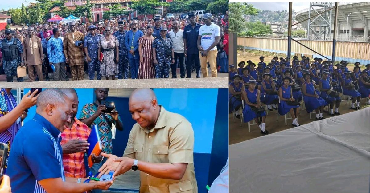 MBSSE Hands Over New Classrooms to St. Joseph’s Secondary School in Freetown