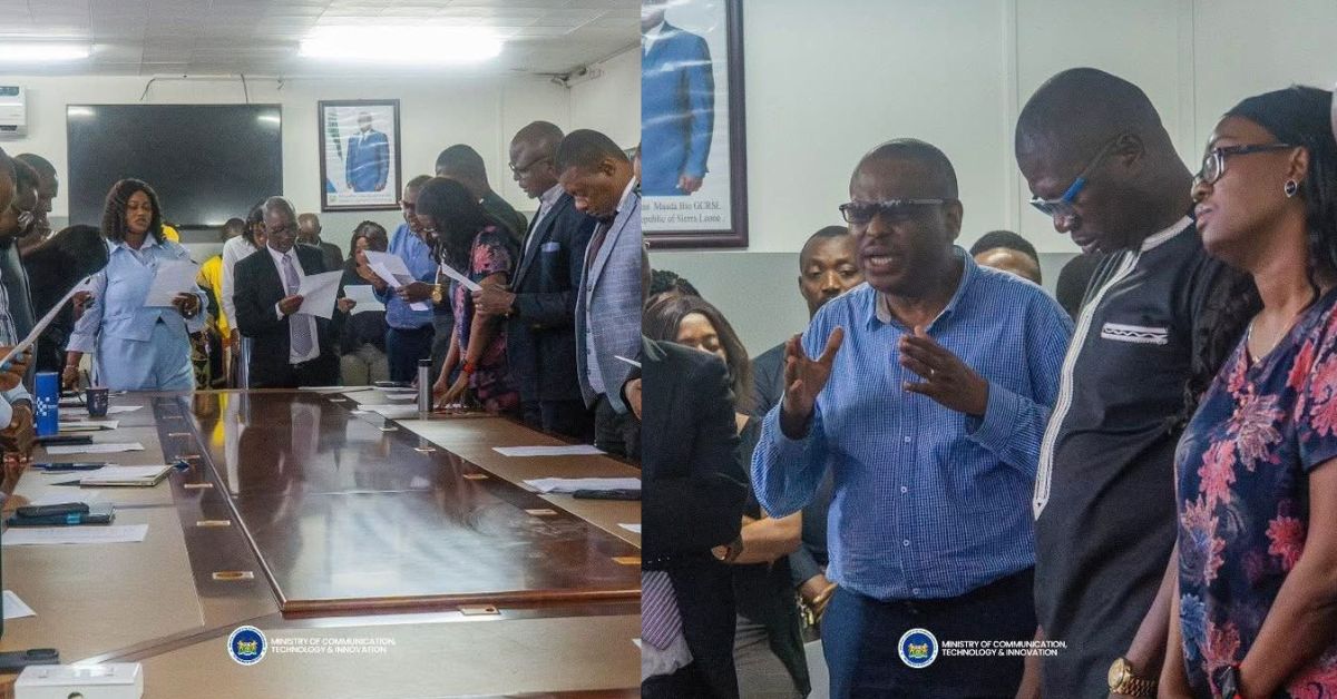 Sierra Leone’s Ministry of Communication Mourns the Loss of Assistant Director of Procurement, Jason Turay